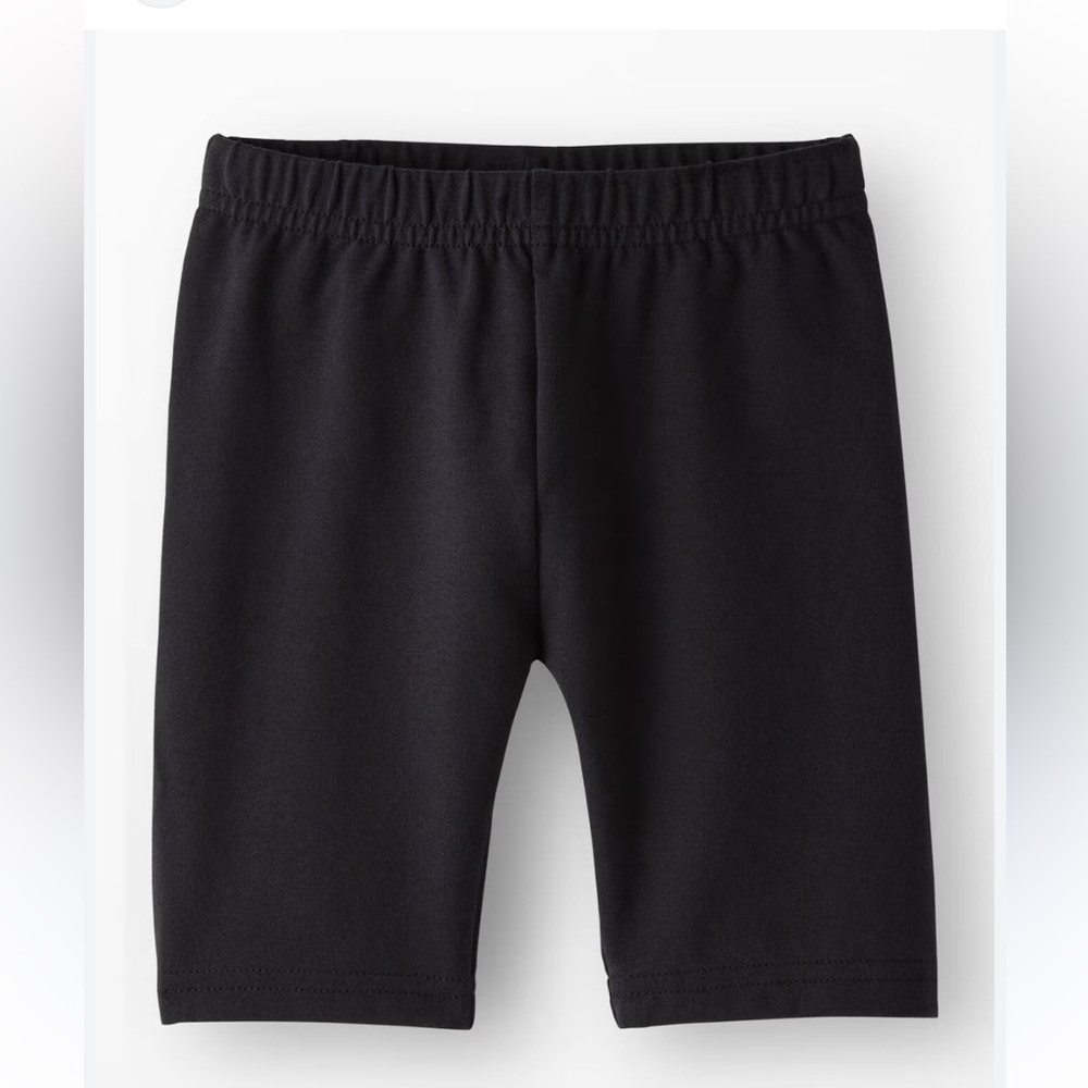 Hanna Andersson Black Kids Bike Shorts